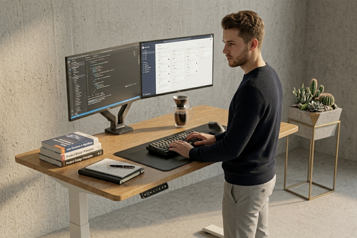 Quelle taille de bureau assis debout choisir ? (140, 160 ou 180 cm)
