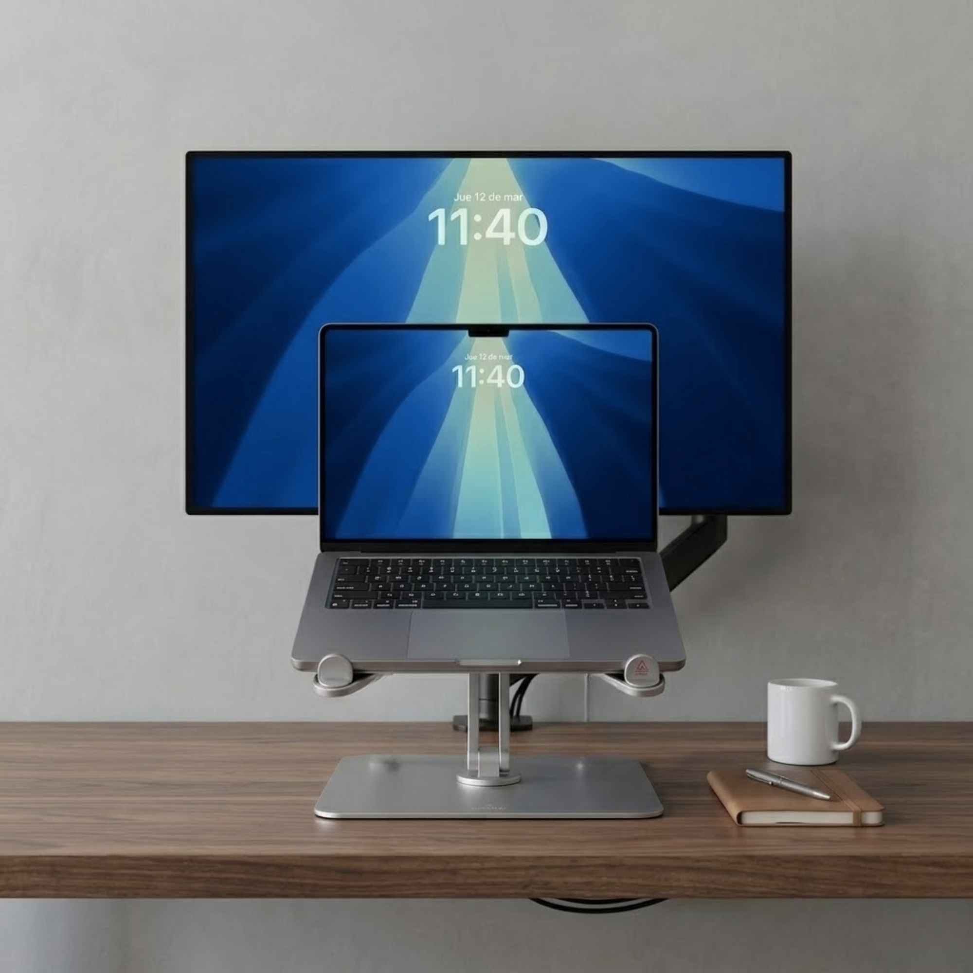 Support ordinateur portable pliable 10–16 pouces | Atelier Desk