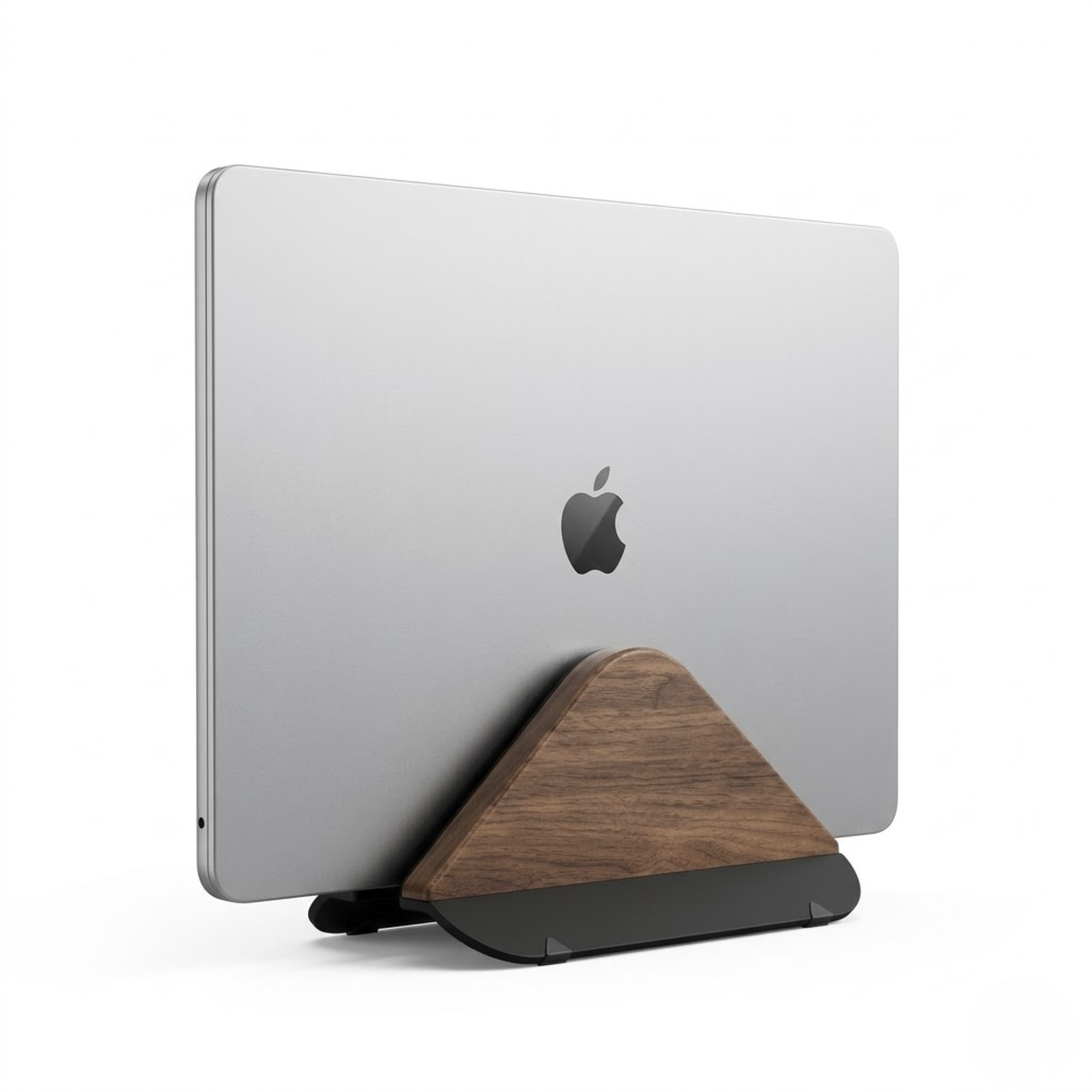 Support ordinateur portable vertical en bois | Atelier Desk