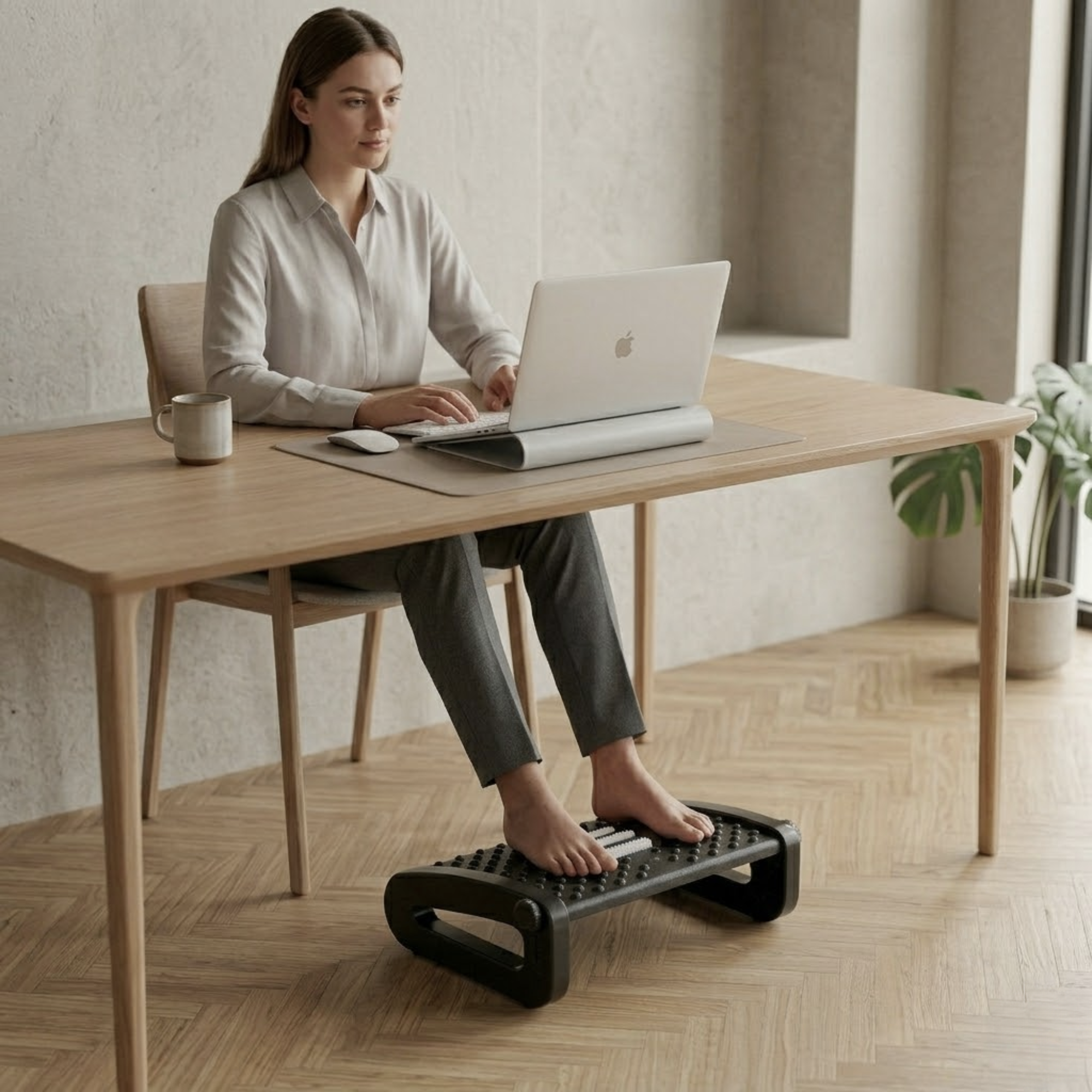 Repose-pieds bureau réglable ergonomique | Atelier Desk