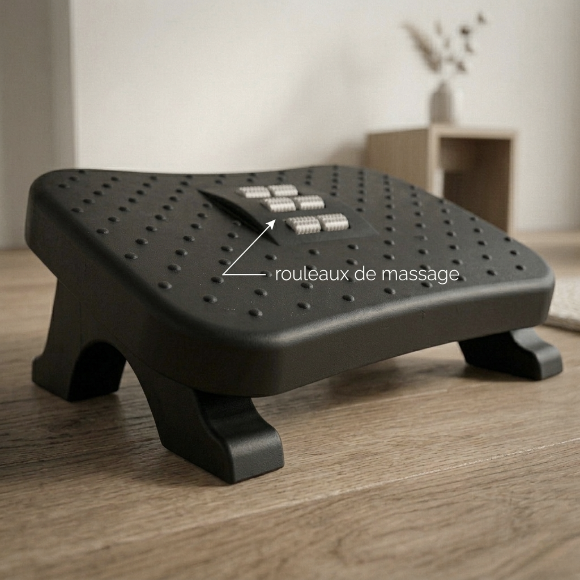 Repose-pieds bureau ergonomique réglable avec massage | Atelier Desk