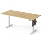 Bureau assis debout électrique avec rangement 180×80 cm | Atelier Desk