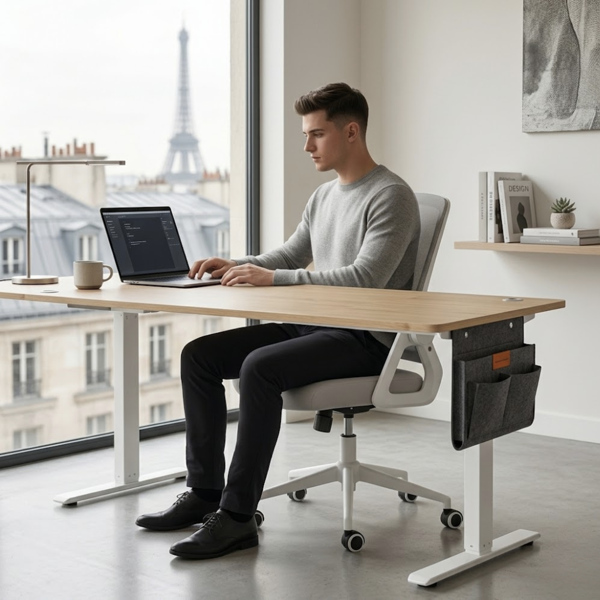 Chaise de bureau ergonomique en maille | Atelier Desk