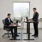 Bureau assis debout électrique 140 × 70 cm | Atelier Desk